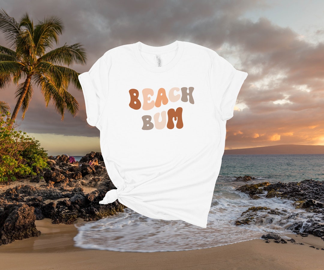 Beach Bum T-shirt, Vacation Shirt, Beach Shirts, Vacation Vibes - Etsy