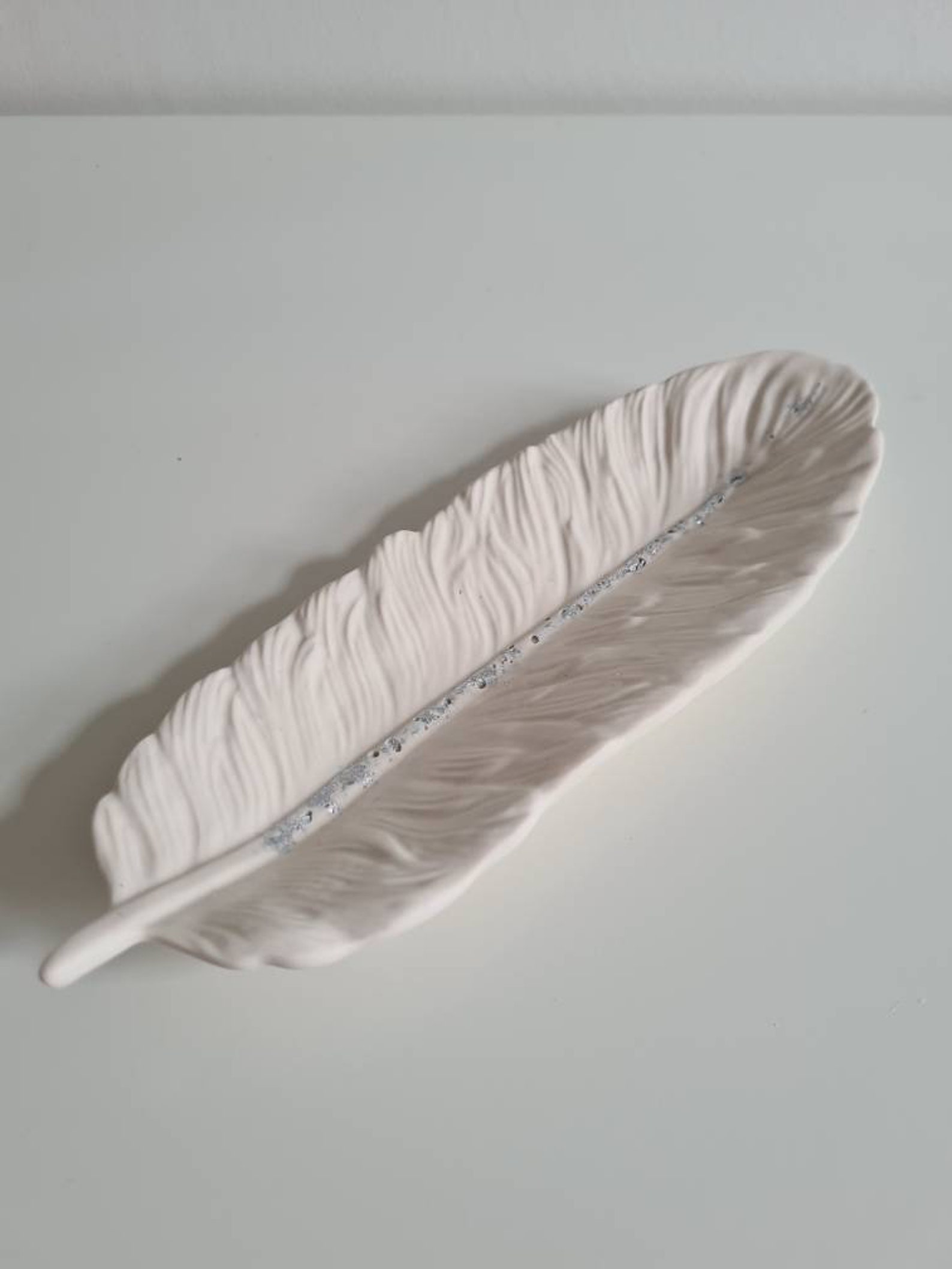 Luxury Feather trinket trays dish decorative holder or key Etsy Italia