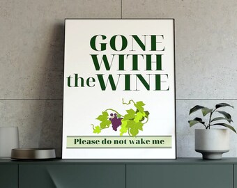 kitchen wall art 30s film wall art wine wall decor classic book poster Funny retro print gone with the wine funny kitchen posters