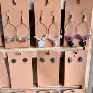 Handmade Crystal Earrings