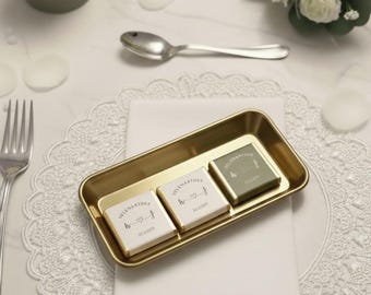 チョコレートギフト50選、ゲストへのウェディングギフト、婚約チョコレート、ウェディングギフト、カスタマイズチョコレート、ウェディングチョコレート