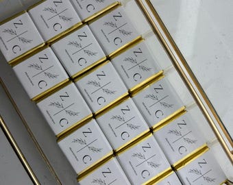 50 Pcs Wedding Chocolate, Wedding Chocolate Favors, Customized Chocolate, Wedding Favors, Engagement Chocolate, Favors For Guests