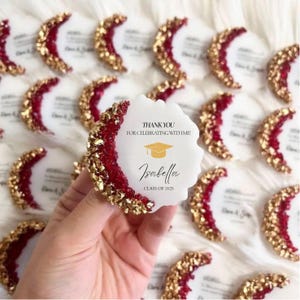 Recuerdos magnéticos de graduación, Graduación 2025, Clase 2025, Regalos para fiestas de graduación, Decoraciones de graduación, Recuerdos para invitados de fiesta de graduación