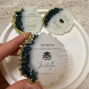 Recuerdos magnéticos de graduación, Graduación 2025, Clase 2025, Regalos para fiestas de graduación, Decoraciones de graduación, Recuerdos para invitados de fiesta de graduación