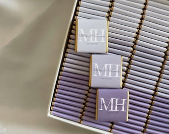 50 Pcs Wedding Chocolate, Wedding Chocolate Favors, Customized Chocolate, Wedding Favors, Engagement Chocolate, Favors For Guests