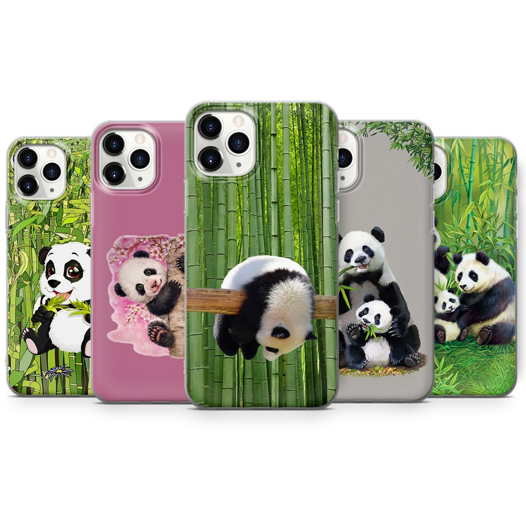 Cute Panda Phone Case for iPhone 15 Samsung and Huawei W18 Etsy UK