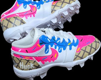 Tacos de béisbol con efecto helado