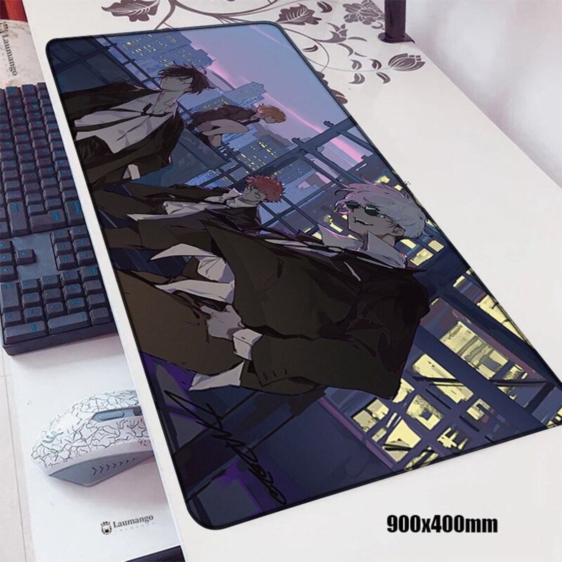 Jujutsu Kaisen Desk Mat Gojo Desk Mat Anime Desk Mat JJK Etsy UK