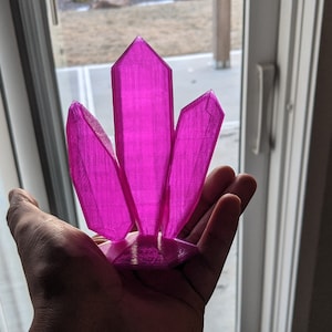 Legendary Shards | 3D Printed | Semi-Translucent | Purple