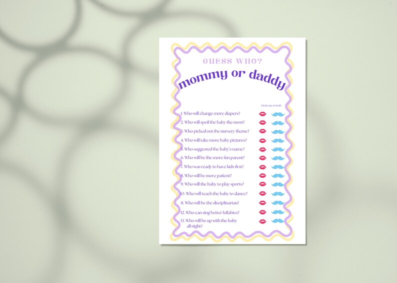 Editable Baby Shower Games Template Personalized Baby Shower Etsy Editable Baby Shower Games Template Personalized Baby Shower Etsy