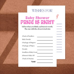 Editable Baby Shower Games Template Personalized Baby Shower Etsy Editable Baby Shower Games Template Personalized Baby Shower Etsy
