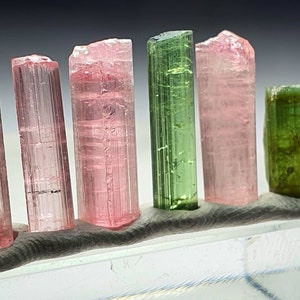 Multi colours tourmaline crystals