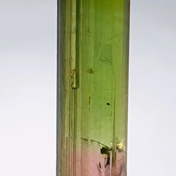 Amazing Top quality Tri color terminated tourmaline crystal Paprok mine Afghanistan