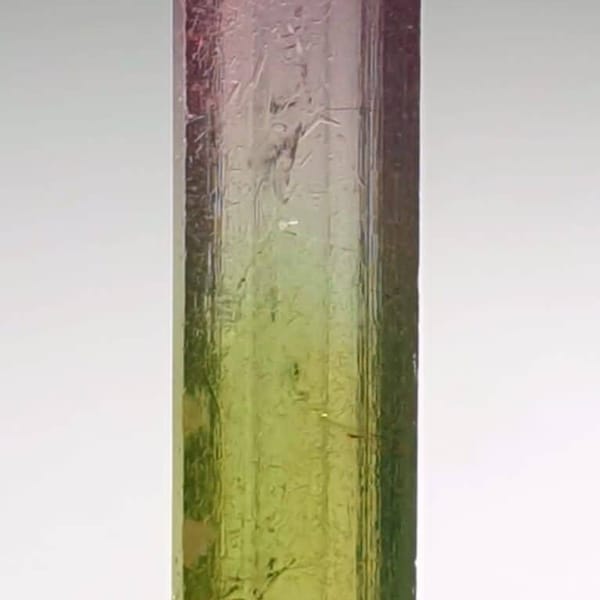 Top Quality Lustur amazing Bi color terminated tourmaline crystal from paprook mine Afghanistan