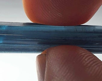 11 Cts Amazing deep blue indicolite Tourmaline crystal