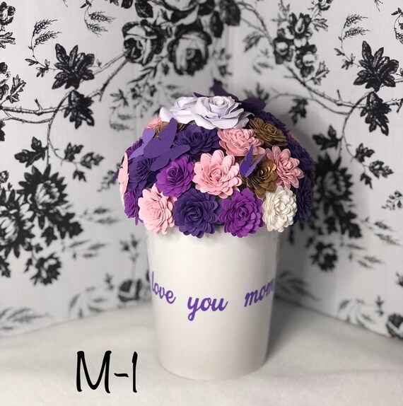 Coffee Mug flower bouquets Etsy