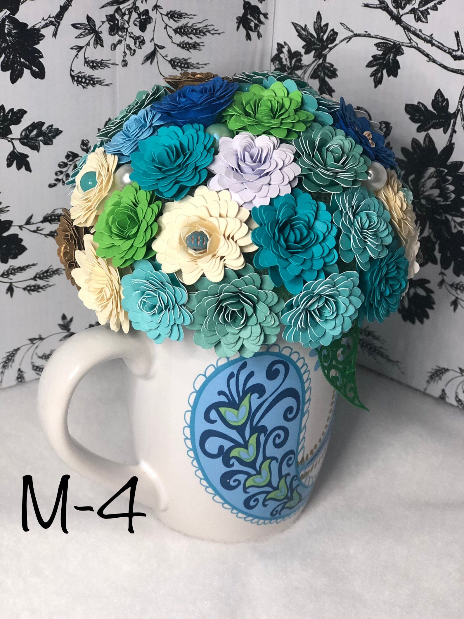 Coffee Mug flower bouquets Etsy