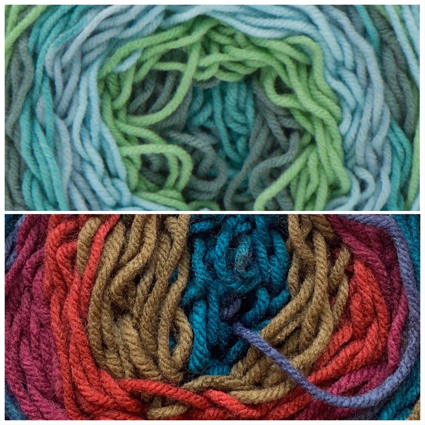 Caron big cake yarn Lot of 3 colorway toffee brickle blog.knak.jp