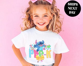 Monster Pre-K  Shirt, Back to School Cute Girl Boy Kid T-Shirt, First Day Disney Outfit Sweatshirt, Pre-K Daughter Son Gift, Fun Disney Tee