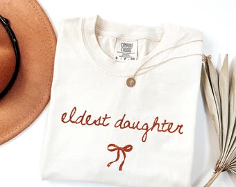 Eldest Daughter Shirt, Christmas Lyric Sweatshirt, Life of Holiday Gift for Her Comfort Colors®