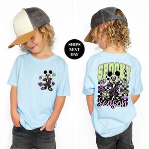 Disney Halloween Shirt Mickey Boo Shirt Spooky Shirt Disney World Tee Groovy Halloween Tee Toddler Halloween Sweatshirt Best Day Ever Tee image 3