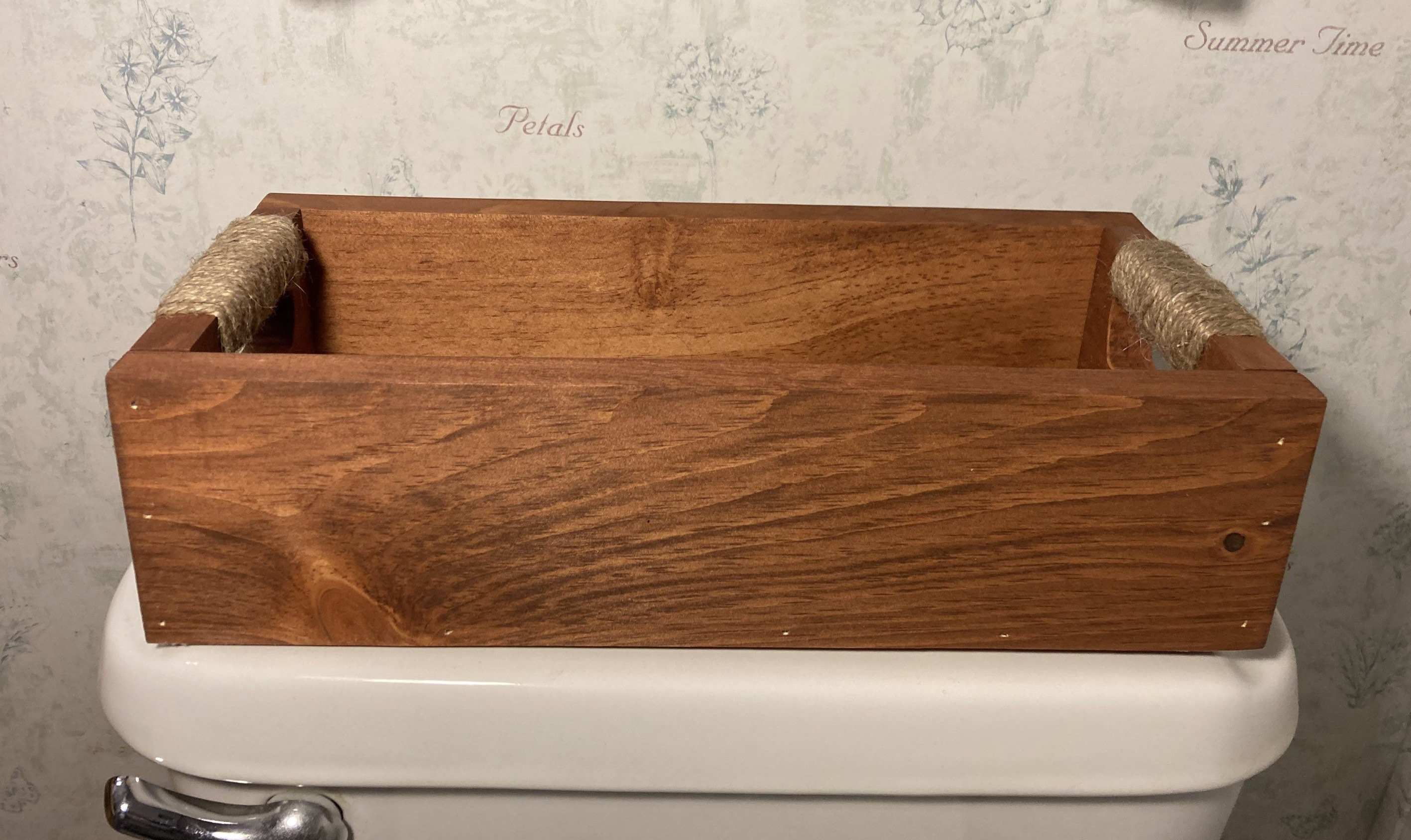 Toilet Tank Storage Box bathroom storage toilet paper Etsy