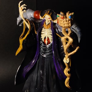 Ainz Ooal Gown, hand-painted resin statue, from the anime Overlord