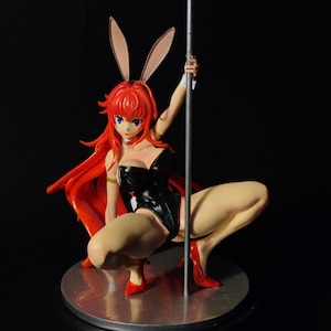 Rias Gremory bunny, hand-painted resin statue, from the anime High School DxD