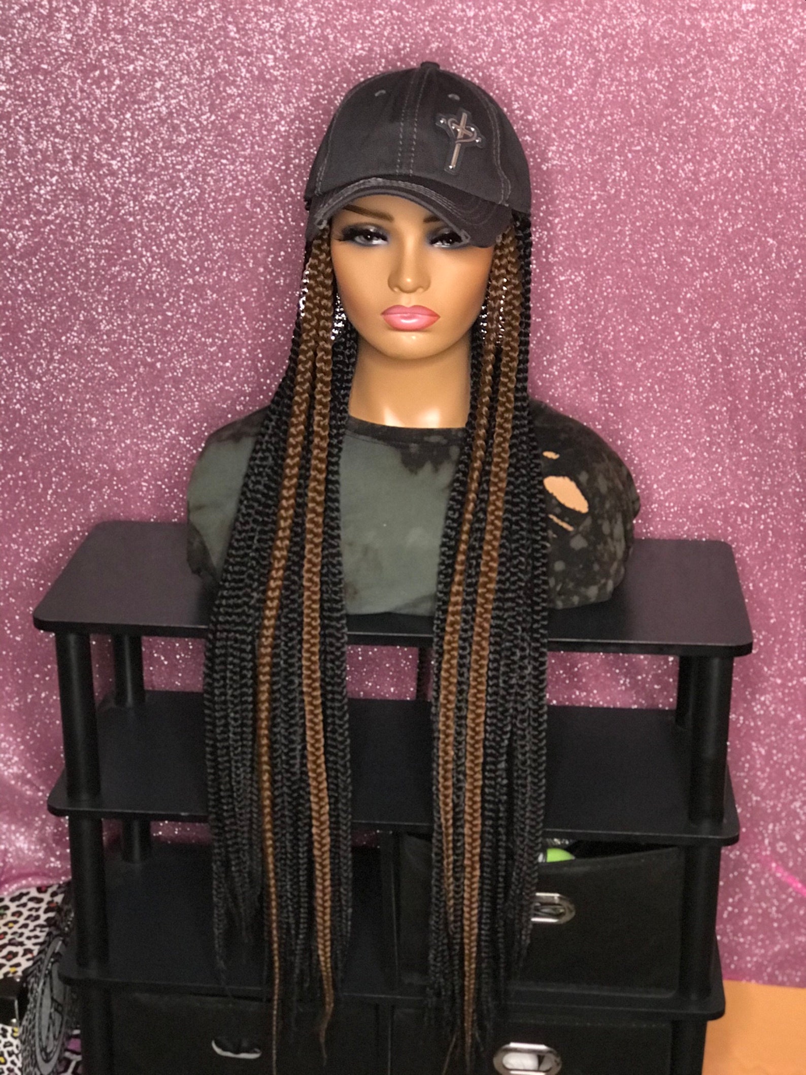 Braided Wig Cap Etsy