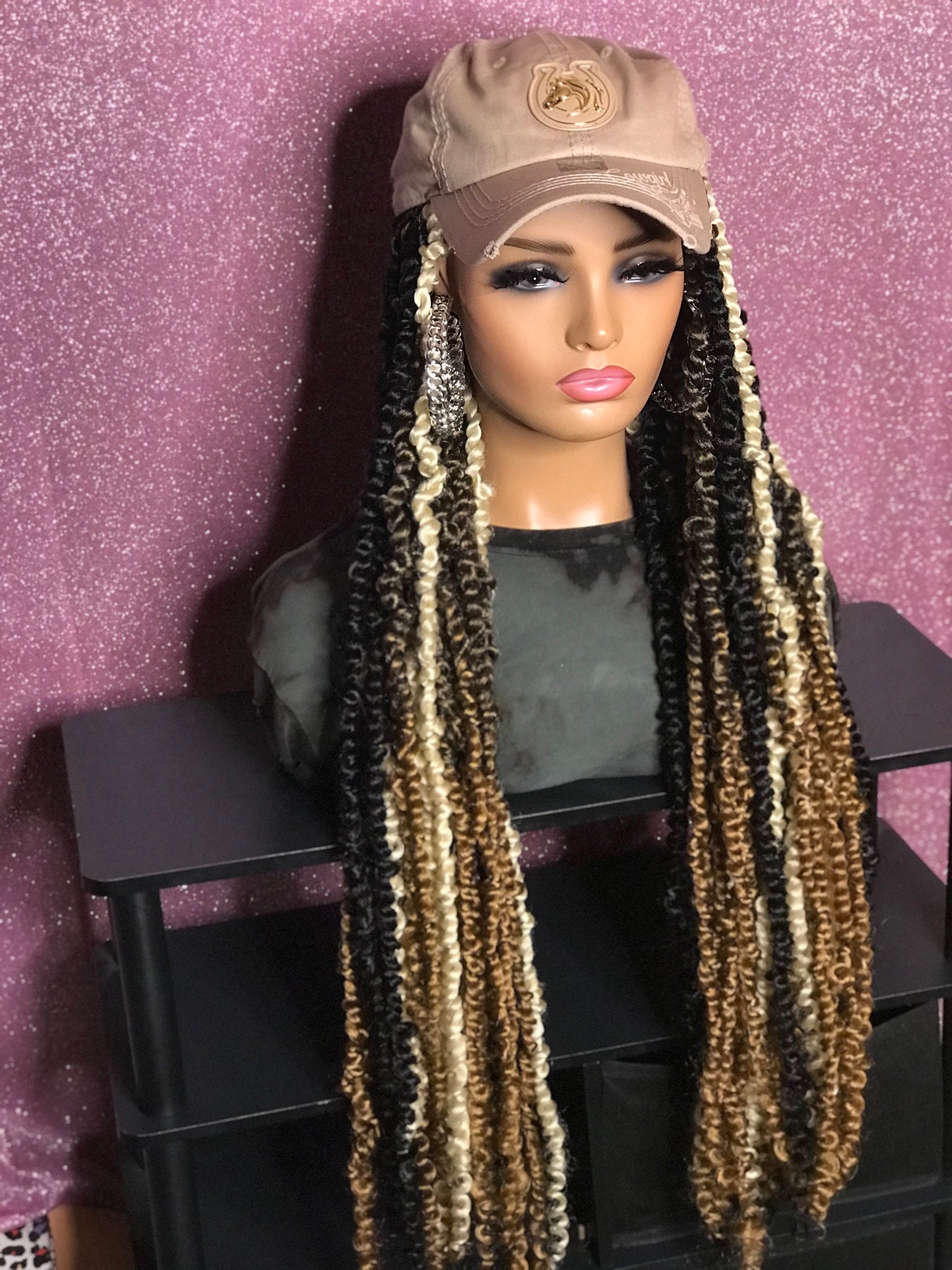 Braided Wig Cap Etsy
