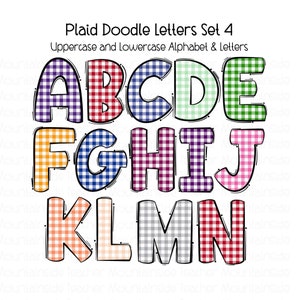 Letras xadrez, alfabeto Doodle, PNG, sublimação, conjunto alfa, clipart, pacote alfa desenhado à mão, fonte PNG, letras do alfabeto, download digital