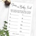 Guess Baby Food Game, Minimalist Baby Shower Game, Taste Baby Food Game ...