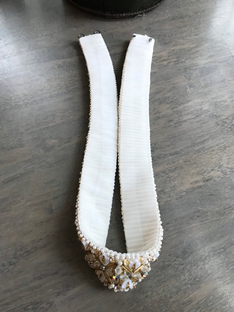 Gorgeous hand beaded belt bridal belt!