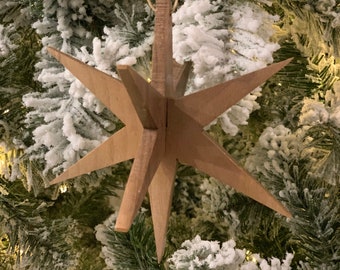 Ornement de Noël en bois