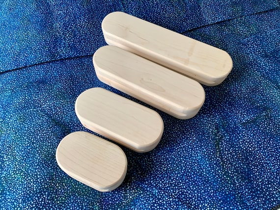 Batacchio Da Sarto In Legno Di Faggio - Attrezzo Per Stirare Cuciture, Antirughe, Per Quilter E Appassionati Di Cucito