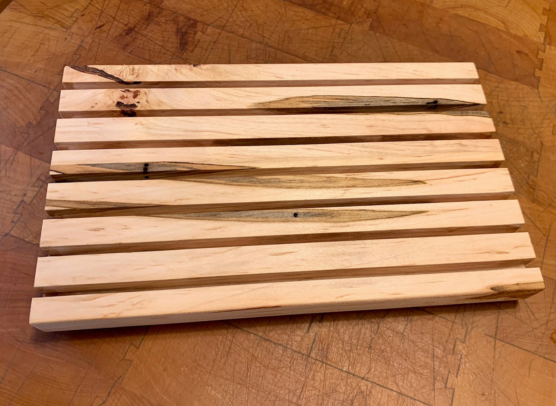 Long Arm Quilt Ruler Holder Wooden Quilt Ruler Rack Etsy