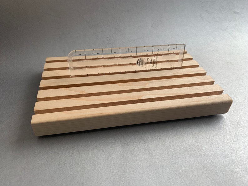 Long Arm Quilt Ruler Holder Wooden Quilt Ruler Rack Etsy