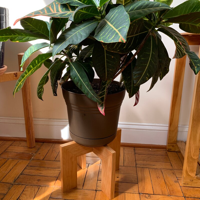 Wooden Plant Stand - Etsy