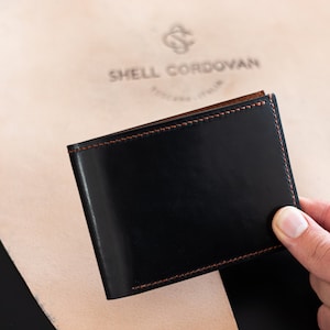 Bifold Wallet, Shell Cordovan, Buttero Leather
