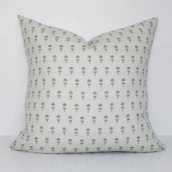 Ginger Pillow Cover in Wheat