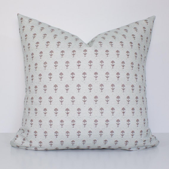 Ginger Pillow Cover in Blush