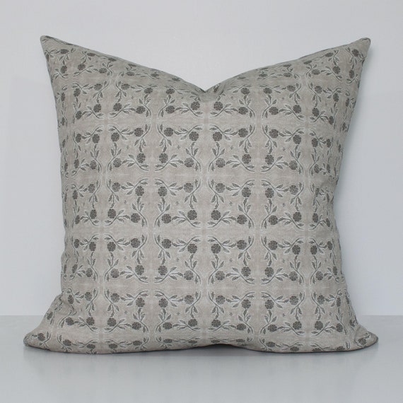 Bloom Pillow Cover in Mushroom