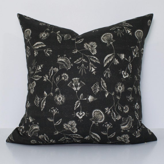 Dot Pillow Cover in Coal