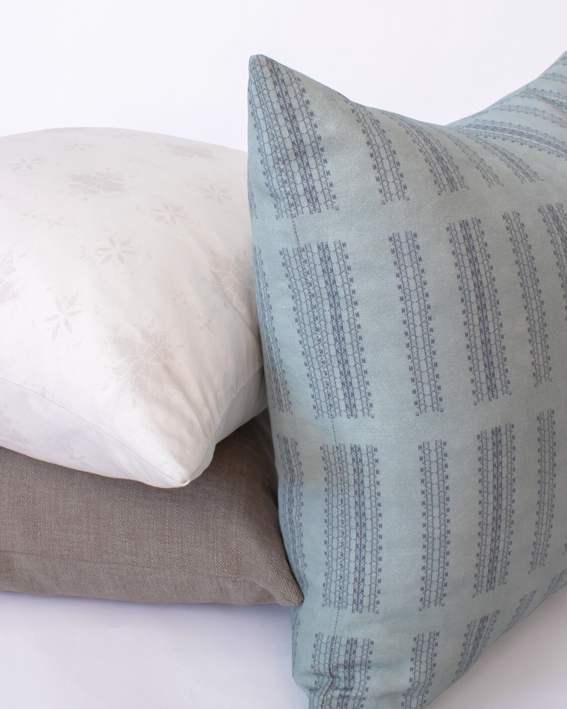 Pale Purple Linen Pillow Cover Solid Pillow Cover Designer Etsy