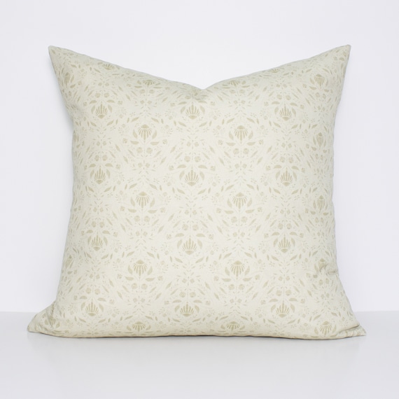 Meadow Pillow Cover in Wheat
