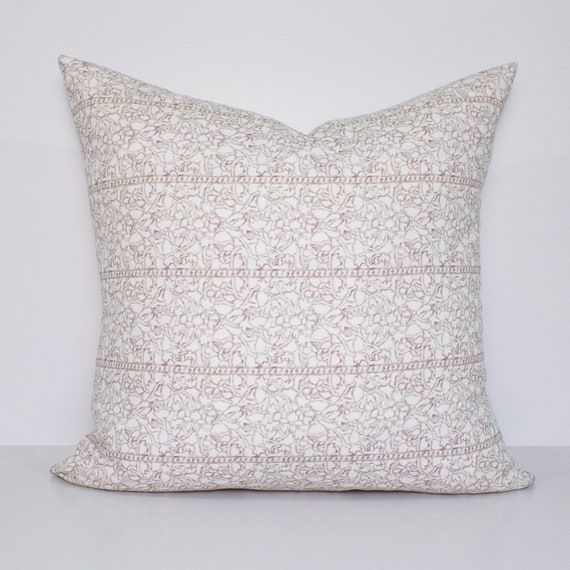 Faye Pillow Cover in Cinnamon