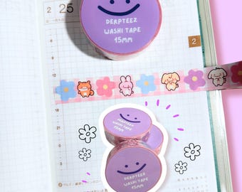 PRE-ORDER: Washi-tape van Derpteez