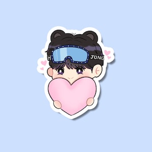 Jongho Heart (Weatherproof Vinyl)