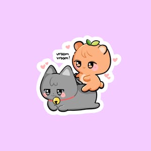 Wooyonyang Car Jjongbear Passenger (Vinyl)