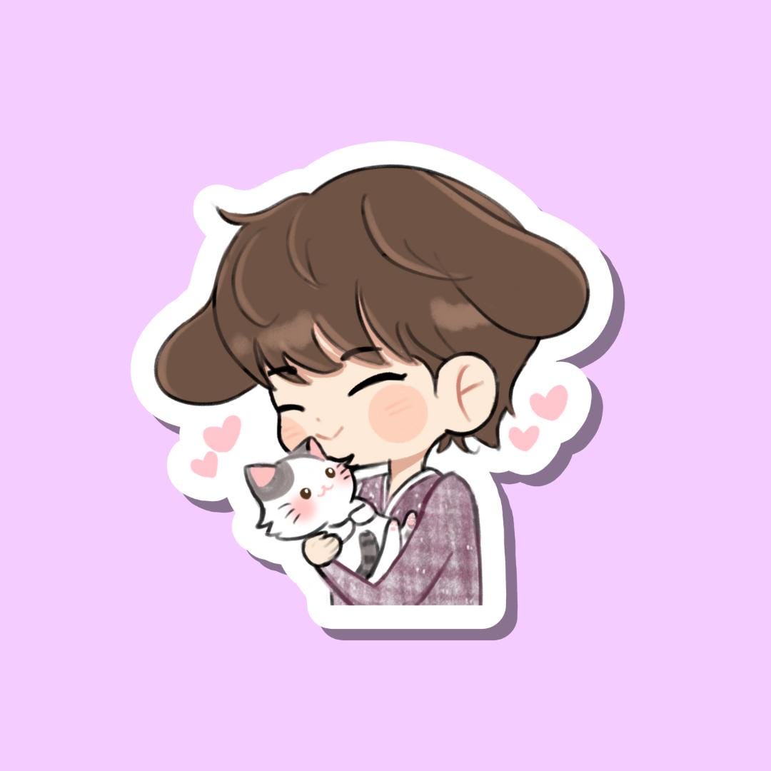 Ateez Kitty - Etsy